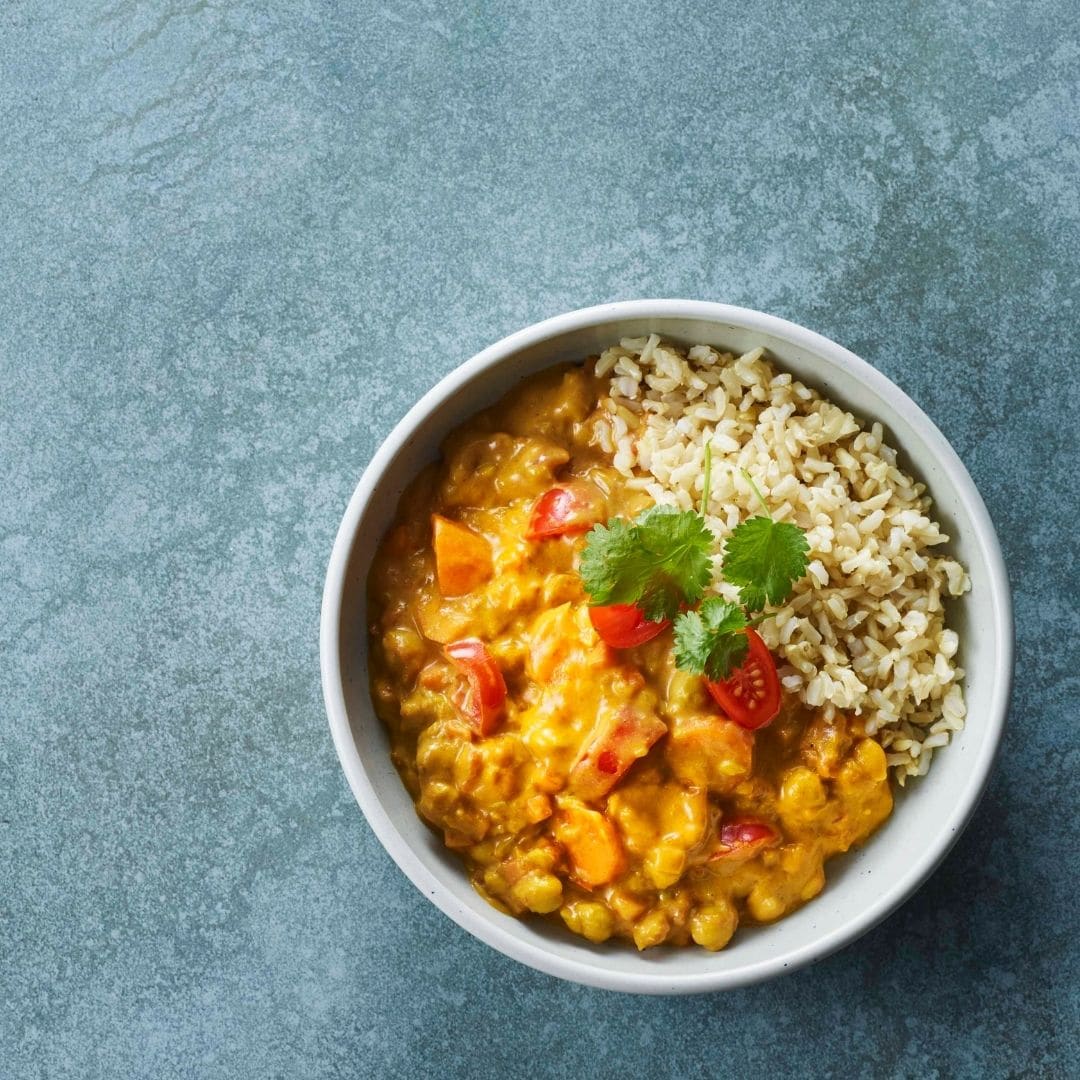 Plant-based tikka masala