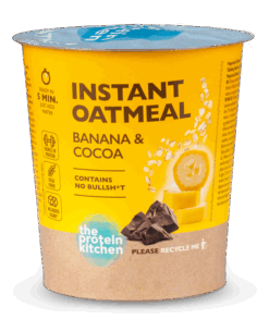 NYHED - Instant Oatmeal - Banana & Cocoa - 8 stk.