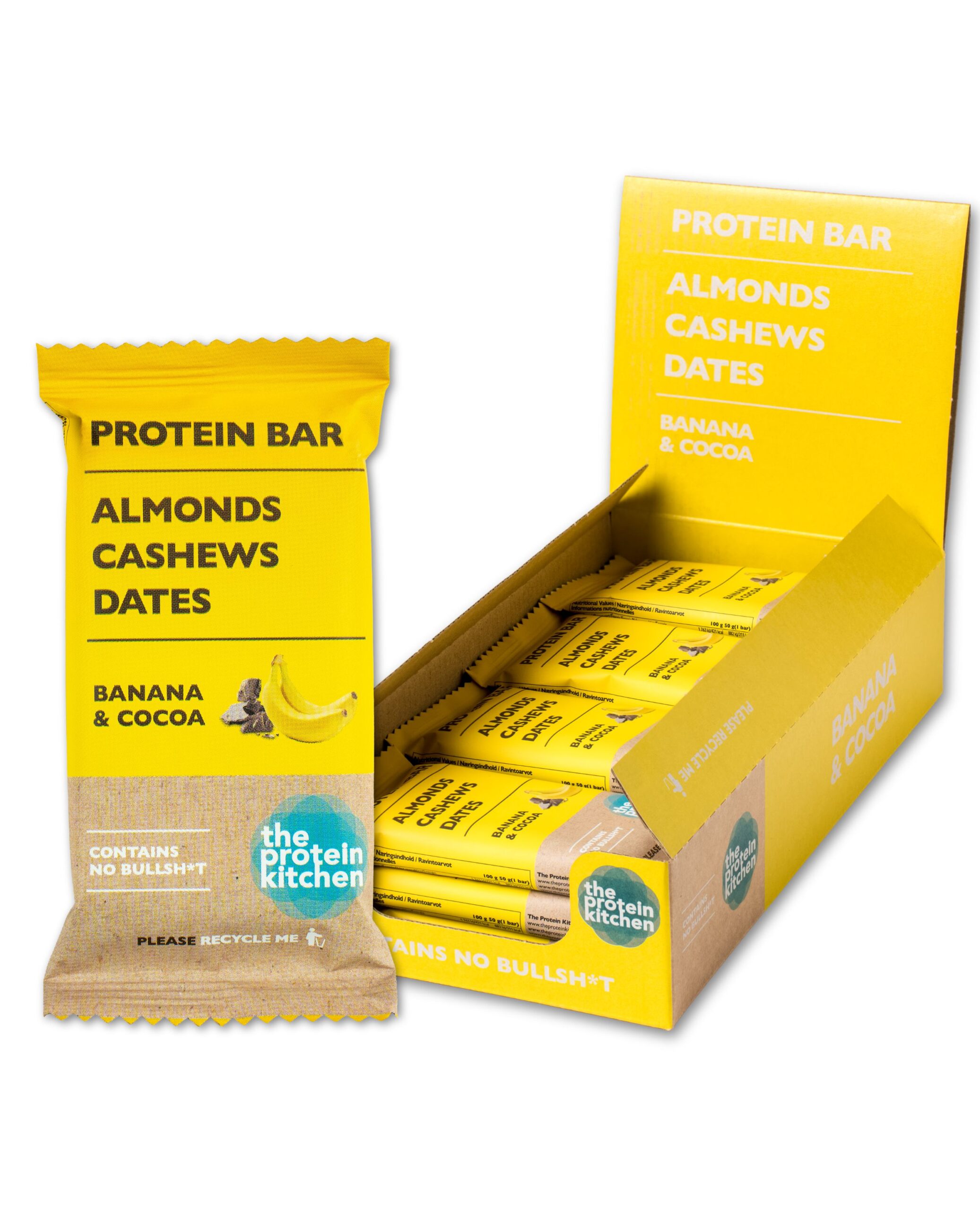 NYHED - Protein Bar - Banana & Cocoa 50g - 12 stk. - Billede 5
