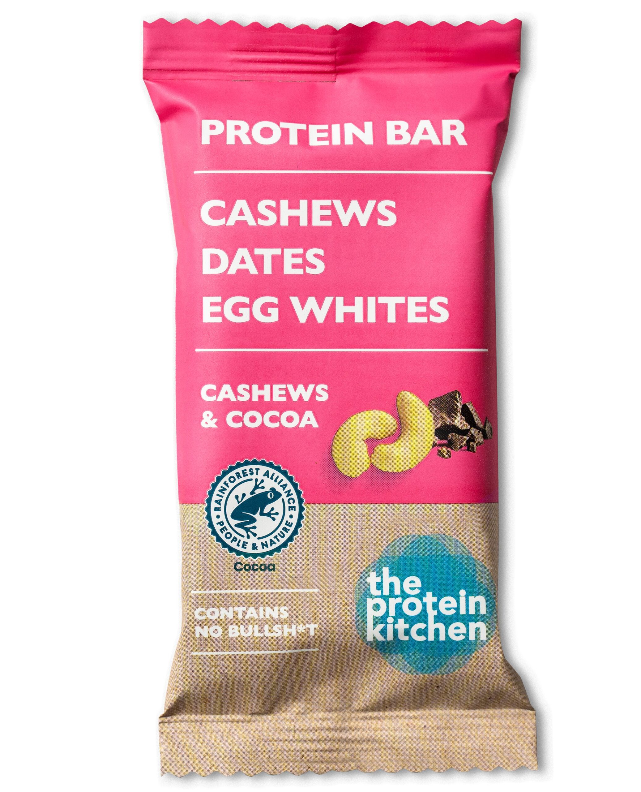 Protein Bar - Cashews & Cocoa - 12 stk.